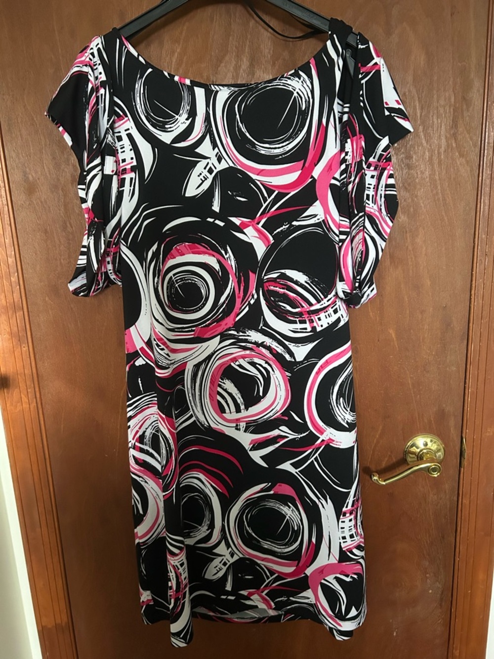 karin stevens Abstract Dress
